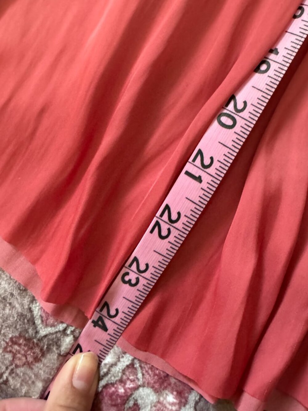 Ulla Johnson Pleated Ruffle Sleeve Blouse Size 4 Rose Terracotta V-Neck Top - Picture 6 of 8